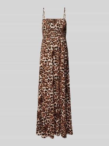 Maxi-jurk met dierenprint, model 'EASY JOY'