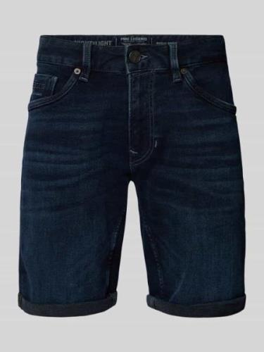 Korte regular fit jeans in 5-pocketmodel, model 'NIGHTFLIGHT'