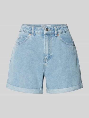 Loose fit korte jeans in effen design, model 'ZURI'