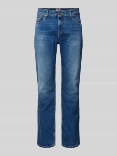 Regular fit jeans met labelstitching, model 'RYAN'