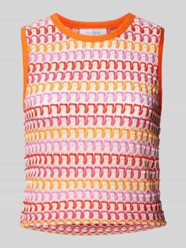 Tanktop met ronde hals