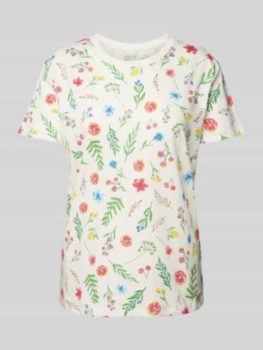 T-shirt met bloemenprint