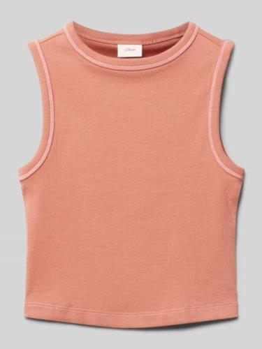 Tanktop met contraststrepen