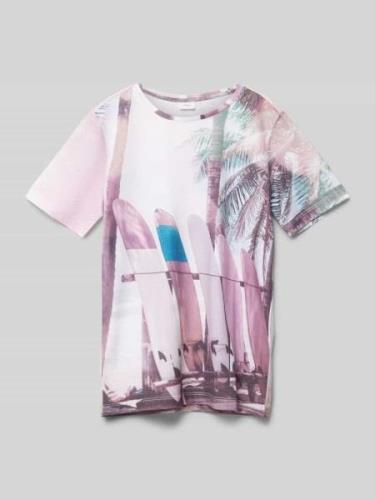 T-shirt met all-over print