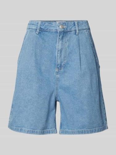 Korte jeans met wijde pijpen, model 'KENJA'