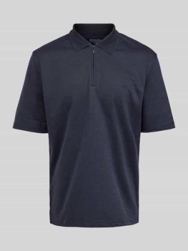 Regular fit poloshirt met logostitching