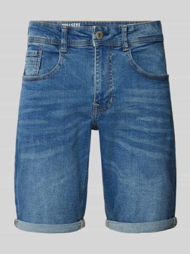 Korte regular fit jeans in 5-pocketmodel, model 'BULLSEYE'
