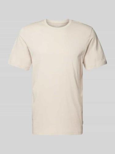 T-shirt met labeldetail, model 'ORGANIC'