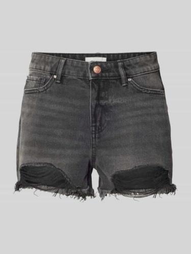 Korte jeans in destroyed-look, model 'PACY'