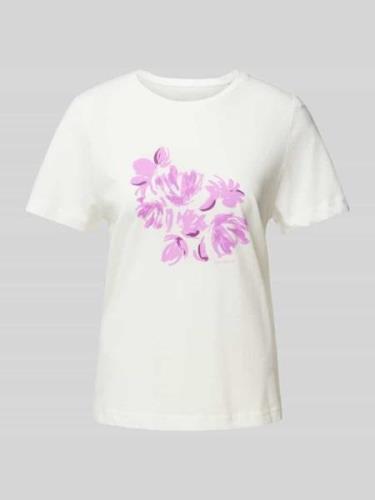 T-shirt met bloemenprint