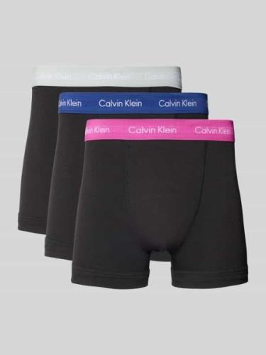 Boxershort met elastische band in een set van 3 stuks