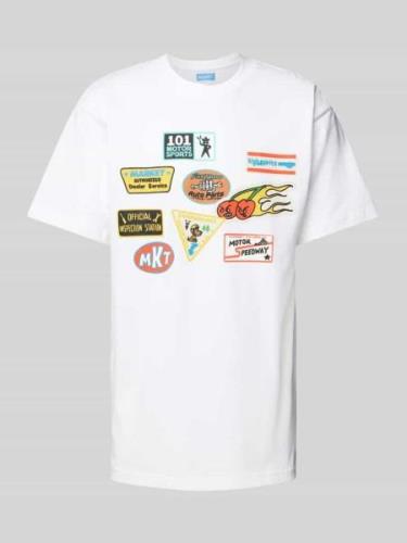 T-shirt met ronde hals