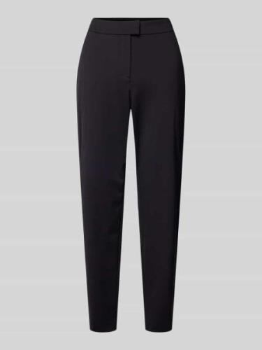 Stoffen broek met labeldetail, model 'Tobaluka'