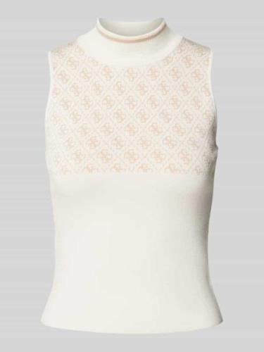 Tanktop met logomotief, model 'LISE'