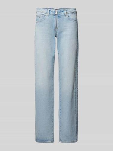 Low waist straight leg jeans in 5-pocketmodel, model 'SOPHIE'