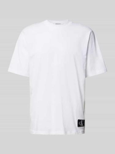 Relaxed fit T-shirt met ronde hals