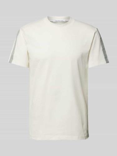 T-shirt met ronde hals