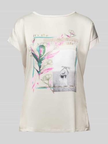 T-shirt met motiefprint