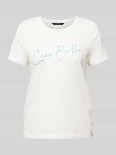 T-shirt met opschrift, model 'Bonnie'