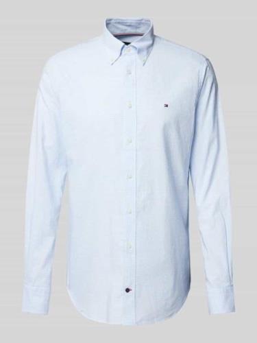 Zakelijk overhemd met button-downkraag, model 'Henry'