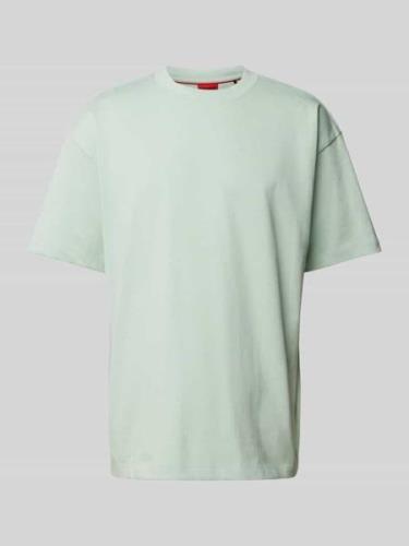 T-shirt met labeldetail, model 'Dplanitee'