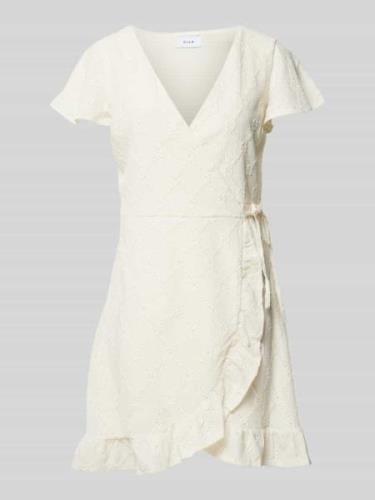 Mini-jurk met structuurmotief, model 'DELEA'