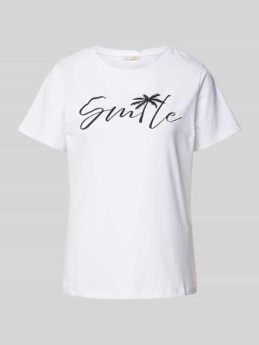 T-shirt met motiefprint