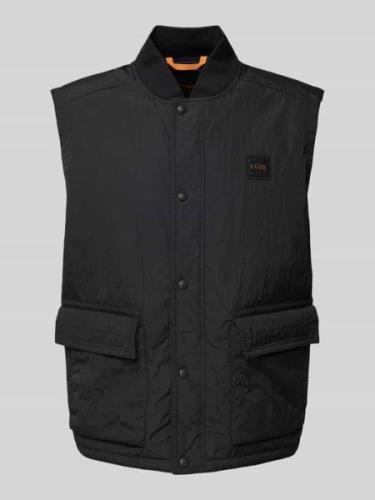 Gilet met opstaande kraag, model 'Ocomo'