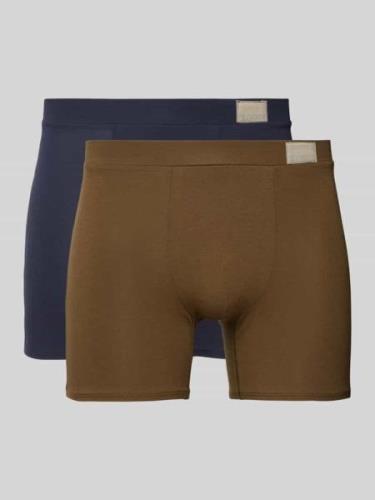 Boxershort met deelnaden in een set van 2 stuks