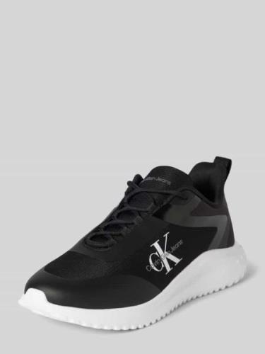 Sneakers met labeldetails, model 'RUNNER'