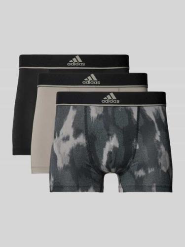 Boxershort met label in band in een set van 3 stuks, model 'Active Mic...