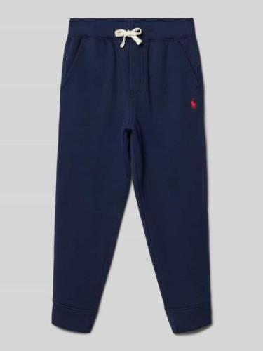 Regular fit sweatpants met steekzakken