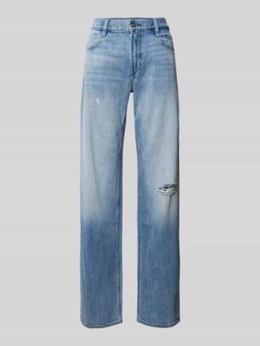 Loose fit jeans in destroyed-look, model 'Judee'