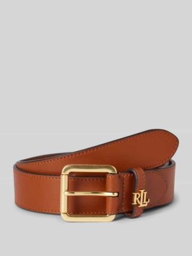 Riem met doornsluiting en labeldetail