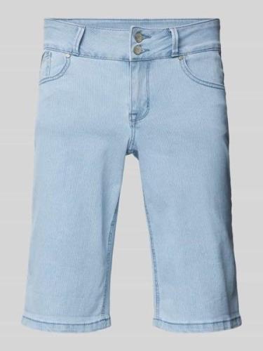 Korte regular fit jeans in 5-pocketmodel, model 'Tummyless'