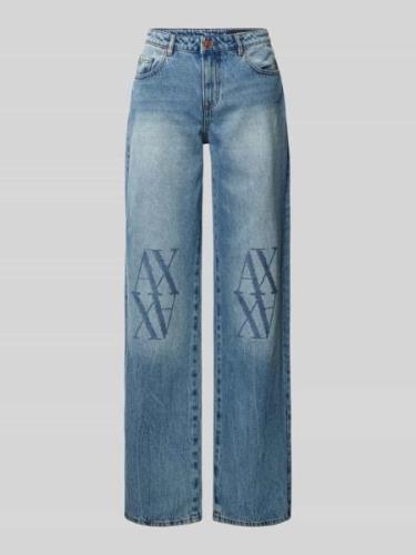 Low rise relaxed fit jeans in 5-pocketmodel