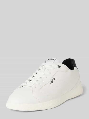 Sneakers met labelprint, model 'Riven'