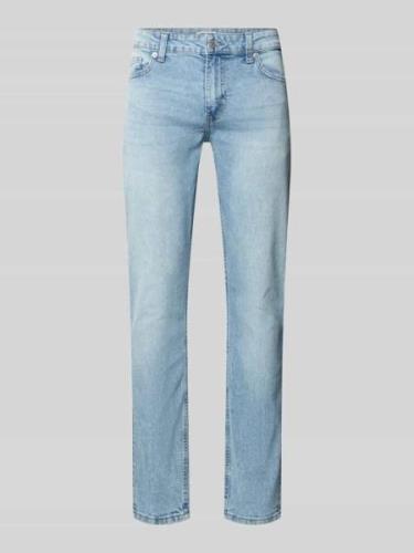 Slim fit jeans in 5-pocketmodel, model 'LOOM'