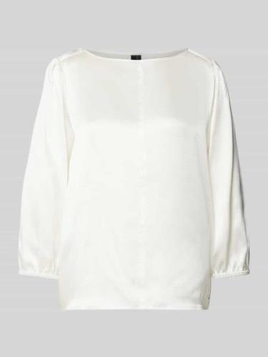 Zijden blouse met 3/4-mouwen