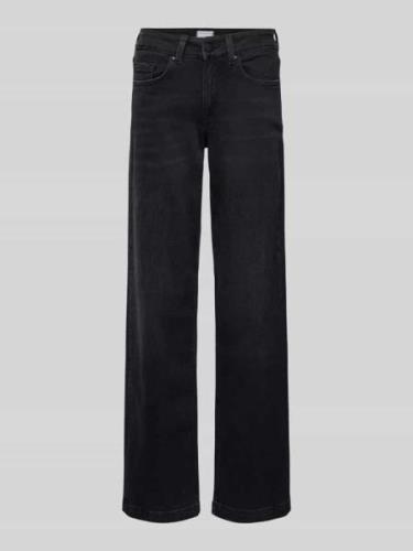 Wide leg jeans in 5-pocketmodel, model 'Sina'