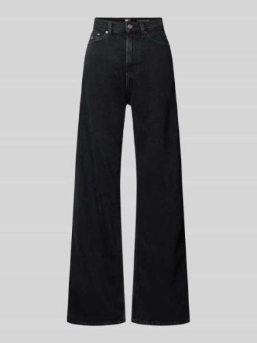 Wide leg jeans in 5-pocketmodel, model 'CLAIRE'