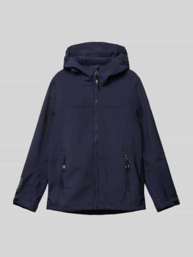 Softshell-jack met capuchon