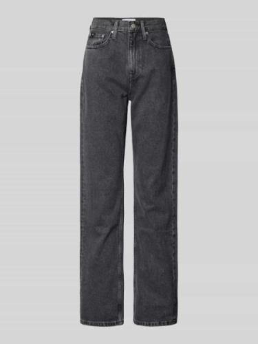 Straight fit jeans in 5-pocketmodel