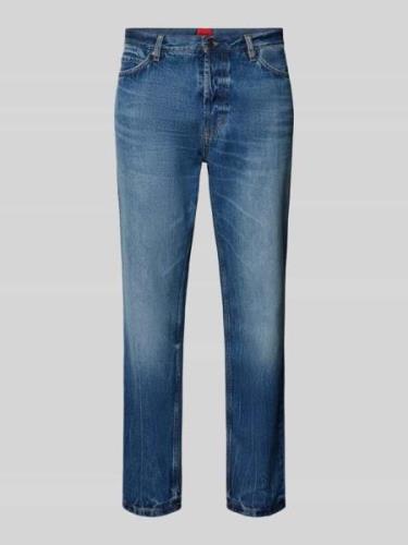 Tapered fit jeans in 5-pocketmodel, model '634'