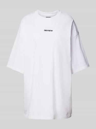 Essentials oversized T-shirt met logo