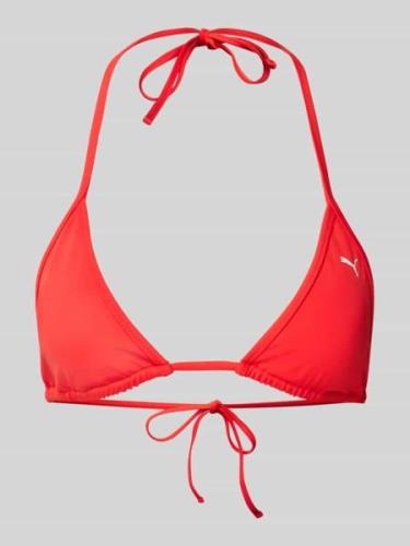 Bikinitop met logoprint