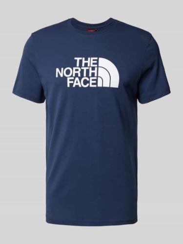 T-shirt met labelprint, model 'NEW PEAK TEE'