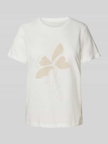 T-shirt met print aan de voorkant