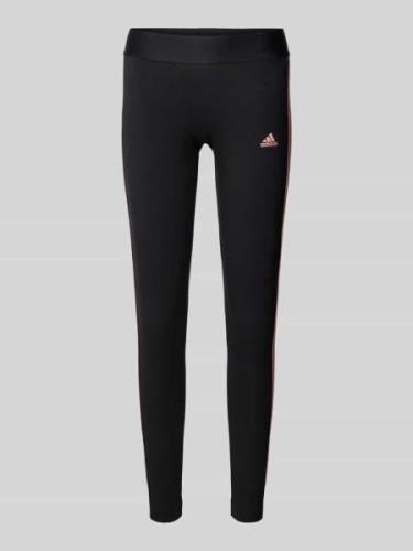 Tight fit sportlegging met labelprint