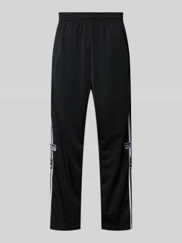 Flared sweatpants met labelstitchings, model 'ADIBREAK''